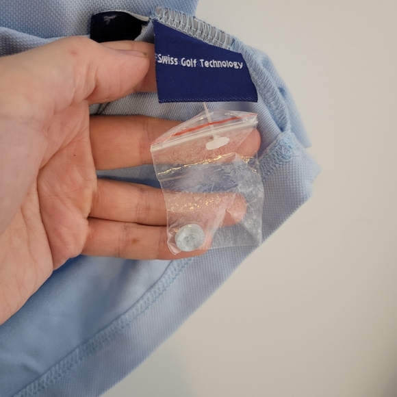 Bally golf mens blue polo shirt - Picture 8 of 12